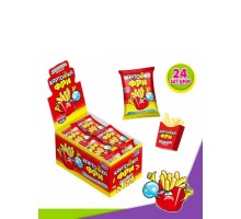 Жевательная резинка Канди Клаб 15гр*24*(12бл) Картошка фри