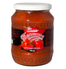 Томаты неочищенные в томатной заливке ГОСТ "Барко" 700г*6