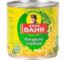 Кукуруза Дядя Ваня 425мл*12