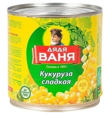 Кукуруза Дядя Ваня 425мл*12
