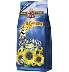 Семечки От Мартина С морской солью 500г*10 /Синяя коробка/