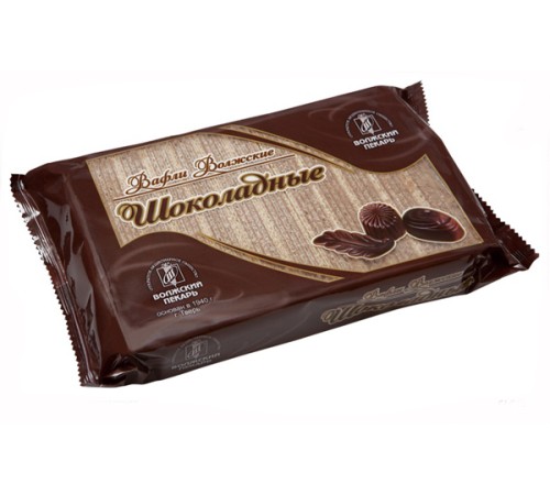 Вафли"Волжские" Шоколадные  170г*20