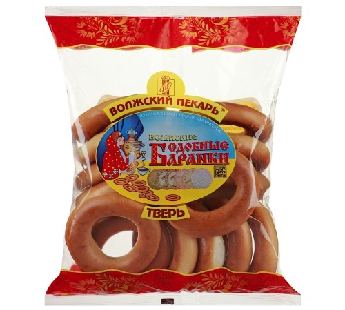 Баранки сдобные"Волжский Пекарь"500г*12шт