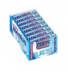 Ментос Pure Fresh жев/резинка 15,5гр*24*(12бл) Свежая мята