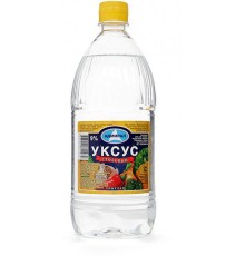Уксус Столовый пищевой 9%"Адмирал" 1,0 л*12