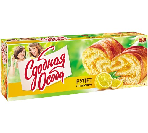 Сдобная Особа Рулет с маком 400г*6