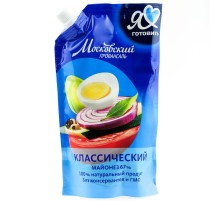 Майонез Московский провансаль"Я люблю готовить" 67%  200мл*24 дозатор