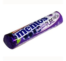 Ментос Pure Fresh жев/резинка 15,5гр*24*(12бл) Виноград