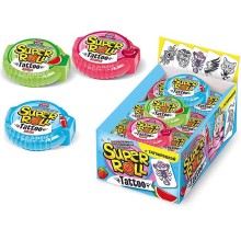 Жевательная резинка Канди Клаб 12гр*24*(16бл) SUPER ROLL TATTOO