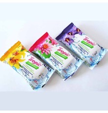 Салфетки влажные "Аура"  (15шт в уп) *110