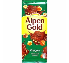Альпен Гольд  80гх21шт Фундук дробленный
