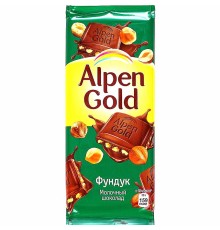 Альпен Гольд  80гх21шт Фундук дробленный