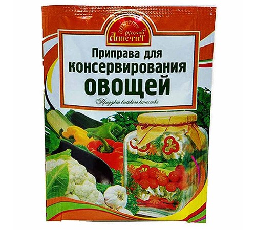 Приправа для Консервирования овощей "Русский Аппетит" 15гр*35*3бл