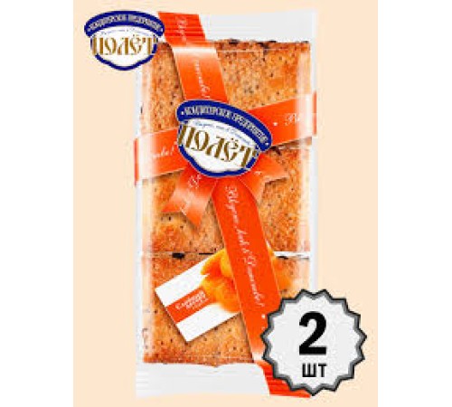 Слоёный десерт с курагой "Полет" 220г*15