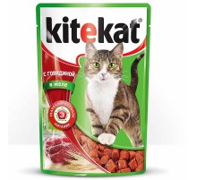 КИТЕКАТ пауч 85г*28 Говядина в желе