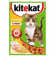 КИТЕКАТ пауч 85г*28 Курица  в соусе