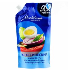 Майонез Московский провансаль"Я люблю готовить" 67% 600г*12