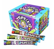 Жевательная резинка Канди Клаб 10гр*48*(12бл) Бомбическая с кислой пудрой