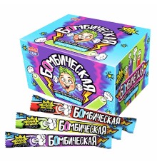 Жевательная резинка Канди Клаб 10гр*48*(12бл) Бомбическая с кислой пудрой