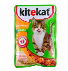 КИТЕКАТ пауч 85г*28 Курица в желе