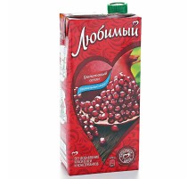Сок"Любимый"0,95л*12 Яблоко/Гранат/ЧРябина (напиток)