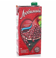 Сок"Любимый"0,95л*12 Яблоко/Гранат/ЧРябина (напиток)