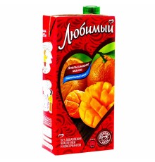 Сок"Любимый"0,95л*12 Апельсин/Манго/Мандарин (напиток)