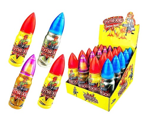 Жидкая конфета Канди Клаб 40гр*20*(12бл) Пуля