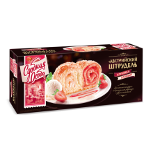 Сдобная Особа Австрийский Штрудель клубника/пломбир 400г*6