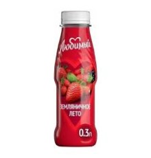 Сок"Любимый"0,3 л*6 Яблоко Ч.Рябина Клубника Земляника