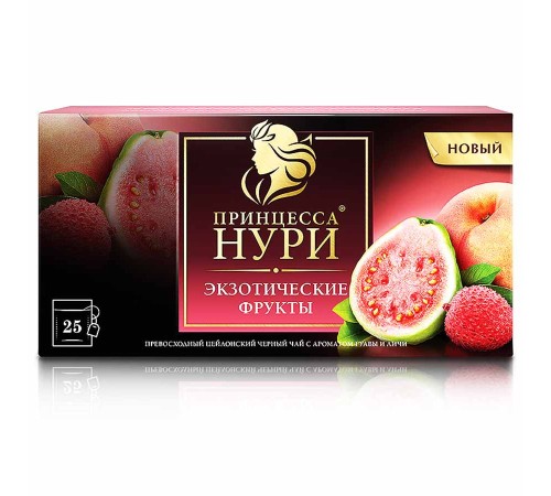 Принцесса  Нури чай 25 пак*1,5 г*(18) Экзотические фрукты