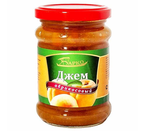 Джем абрикосовый ст/б ГОСТ 320г*12