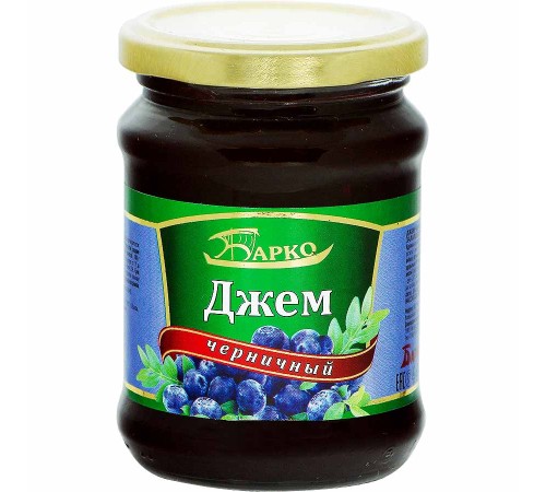 Джем черничный ст/б ГОСТ 320г*12