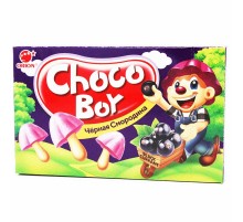 Чоко Бой печенье грибочки 45 г*30 Черная смородина