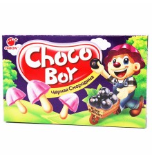 Чоко Бой печенье грибочки 45 г*30 Черная смородина