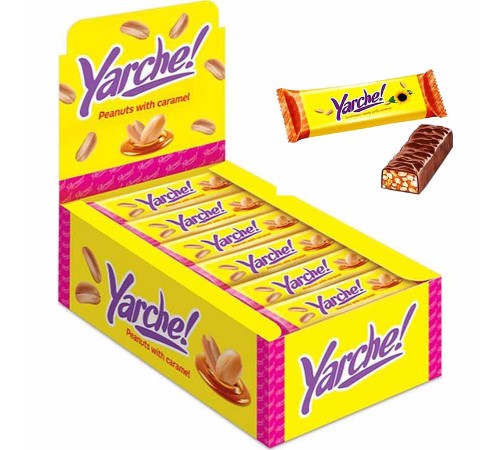 Батончики ЯРЧЕ 50г*18шт*8бл