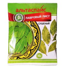 Лавровый лист АльтаСпайс 10г*40 бум ТУ10.84.23-013-27106991-2021