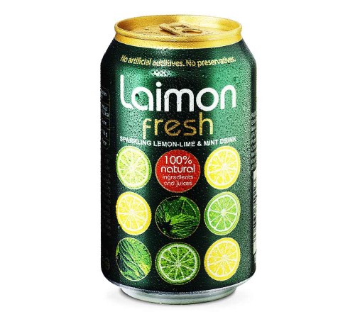 Лаймон Фреш 0,33л*12 Классика ж/б