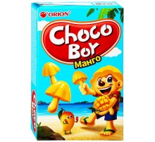 Чоко Бой печенье грибочки 45 г*30 Манго