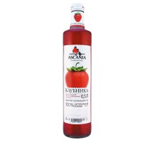 Лимонад Аскания 0,5л*12шт стекло Клубника