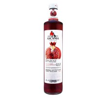 Лимонад Аскания 0,5л*12шт стекло Гранат