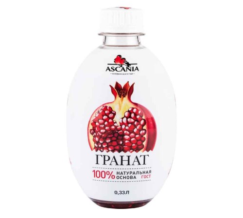 Лимонад Аскания 0,33л*6шт ПЭТ Гранат