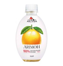 Лимонад Аскания 0,33л*6шт ПЭТ Лимон