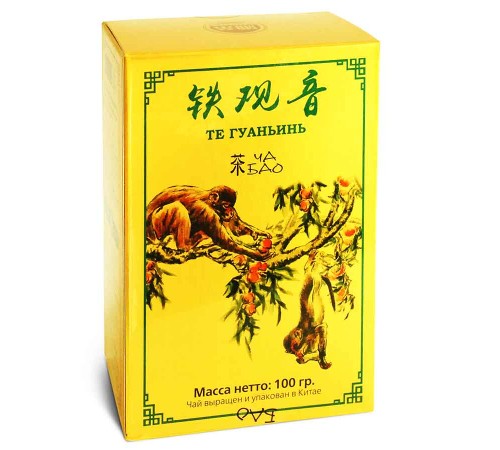 Ча Бао Зеленый чай 100гр*(12) Те Гуаньинь