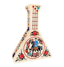 ИМЧ Музыкальная балалайка бежевая ж/б 50г*(24) чай черный