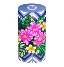 ИМЧ Тропические цветы овал фиолетовая ж/б 50г*(32) чай черный