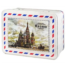 ИМЧ Шкатулка с магнитом Москва старинная ж/б 50гр*(30)