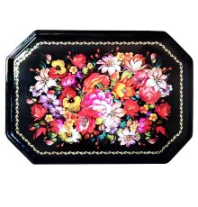 ИМЧ Шкатулка Русская роспись ж/б  75г*(12) чай черный