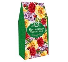 ИМЧ Приятного чаепития зеленая пачка 50г*(24) чай черный