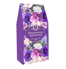 ИМЧ Приятного чаепития фиолетовая пачка 50г*(24) чай черный